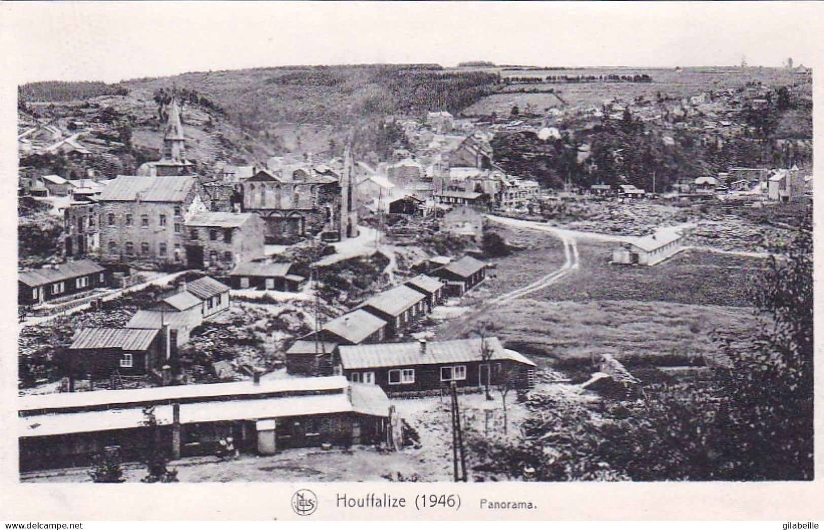 HOUFFALIZE -  Panorama - 1944-1945 Offensive Des Ardennes - Houffalize