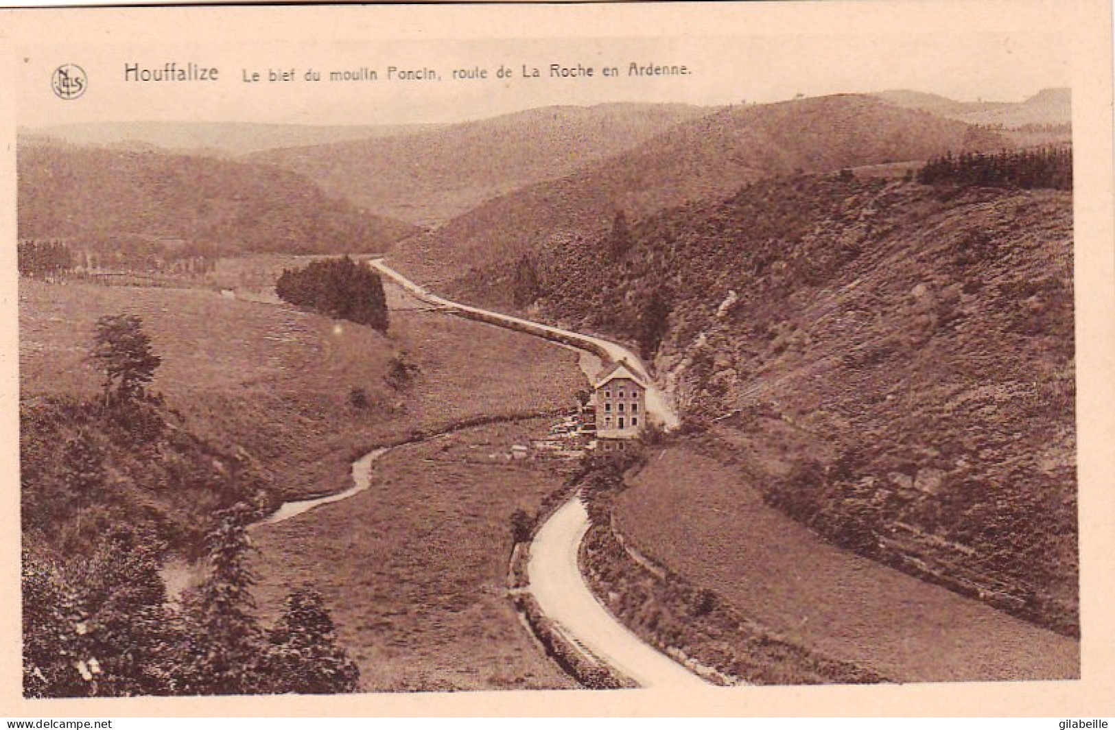 HOUFFALIZE -   Le Bief Du Moulin Poncin, Route De La Roche-en-Ardenne - Houffalize