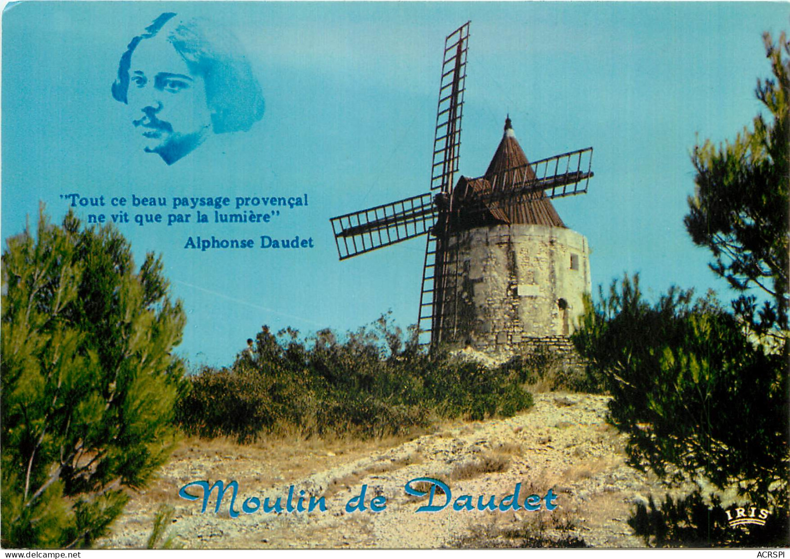 FONTVIEILLE Le Moulin De Daudet D Ou Le Grand Conteur A Deate Ses Lettres 26(scan Recto-verso) MD2595 - Fontvieille