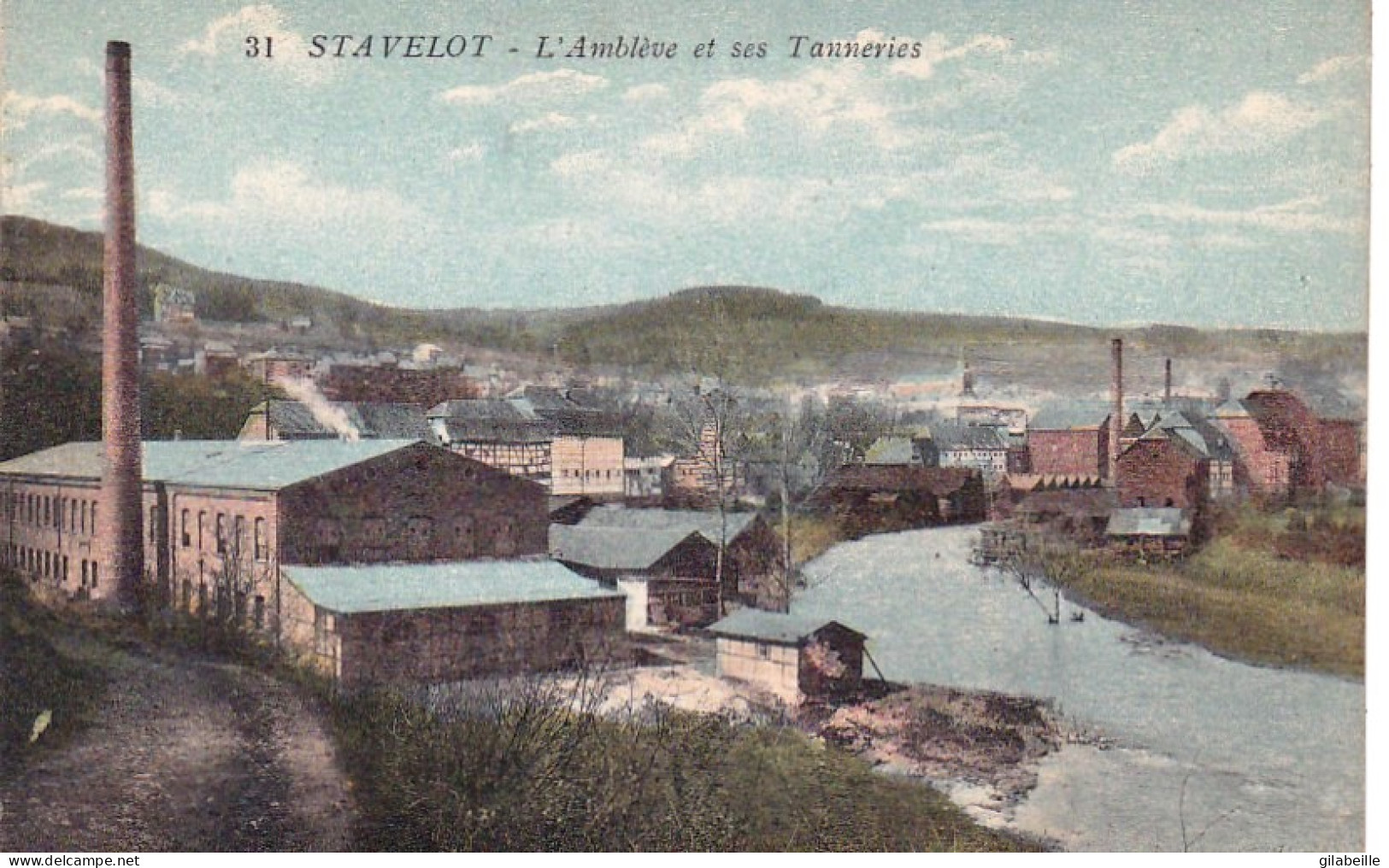 STAVELOT -  L'Ambleve Et Ses Tanneries - Stavelot