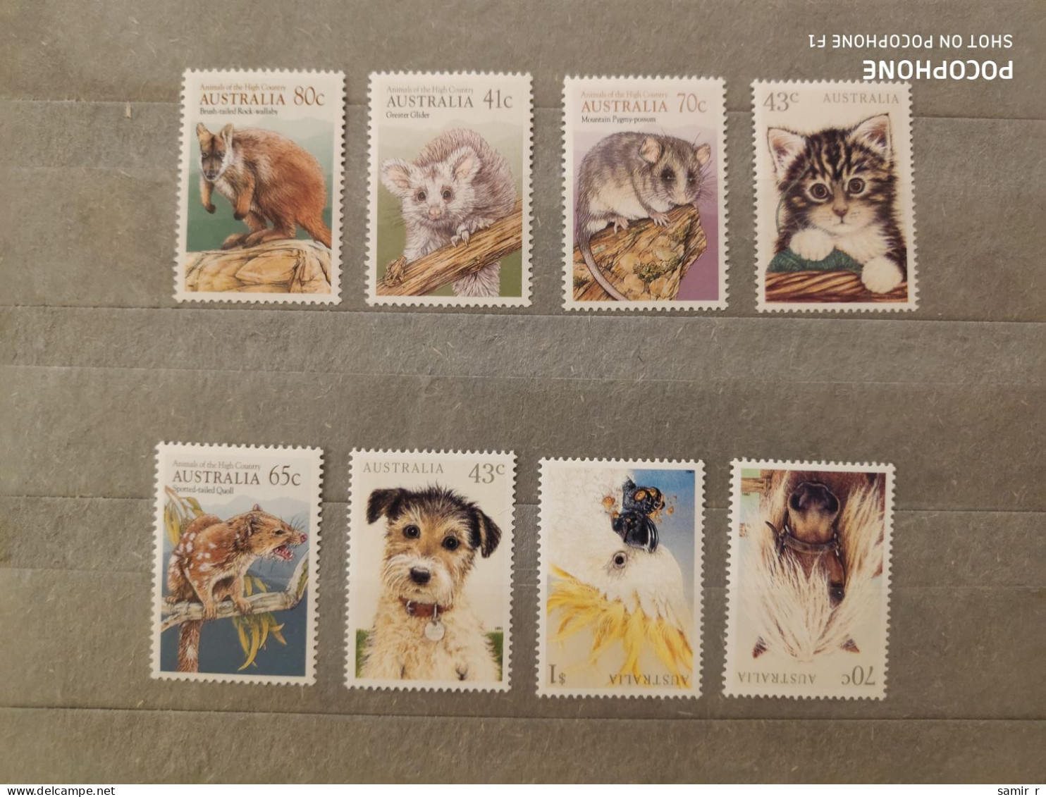 Australia	Animals (F95) - Mint Stamps