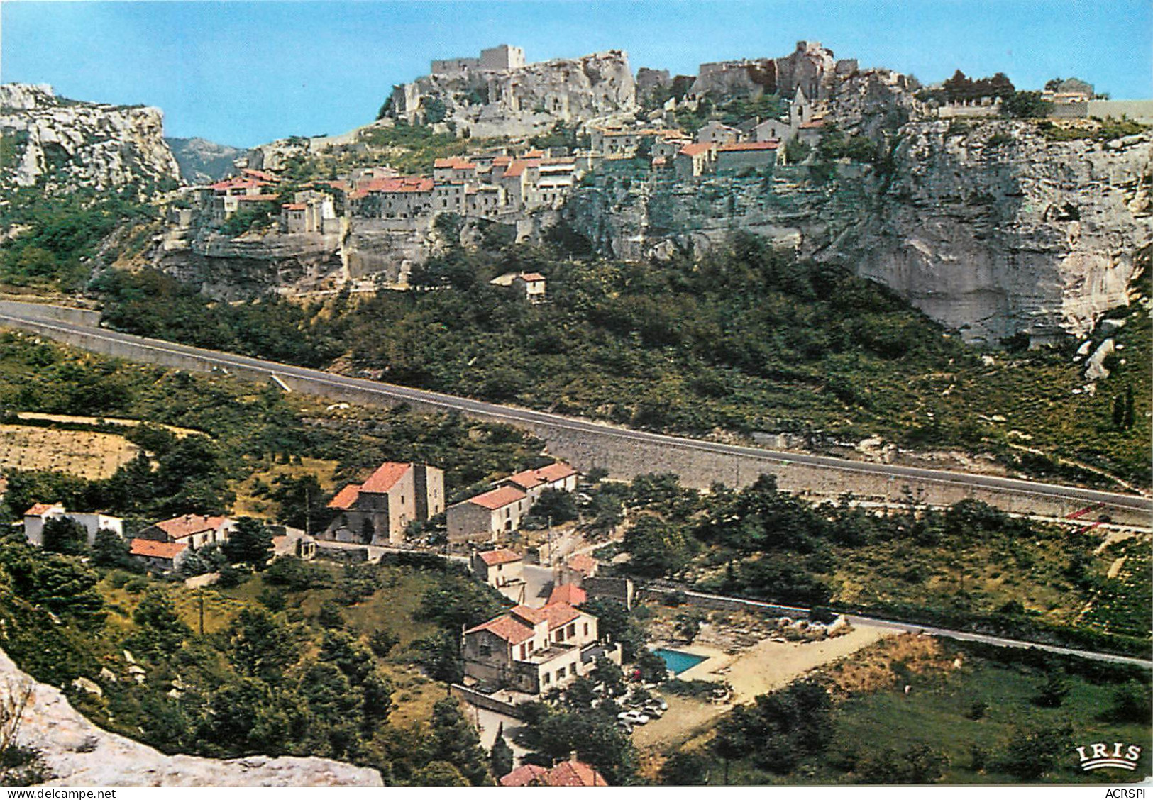 SAINT REMY DE PROVENLES BAUX EN PROVENCE Vue Generale Au Premier Pklan L Oustaou CE 6(scan Recto-verso) MD2598 - Les-Baux-de-Provence