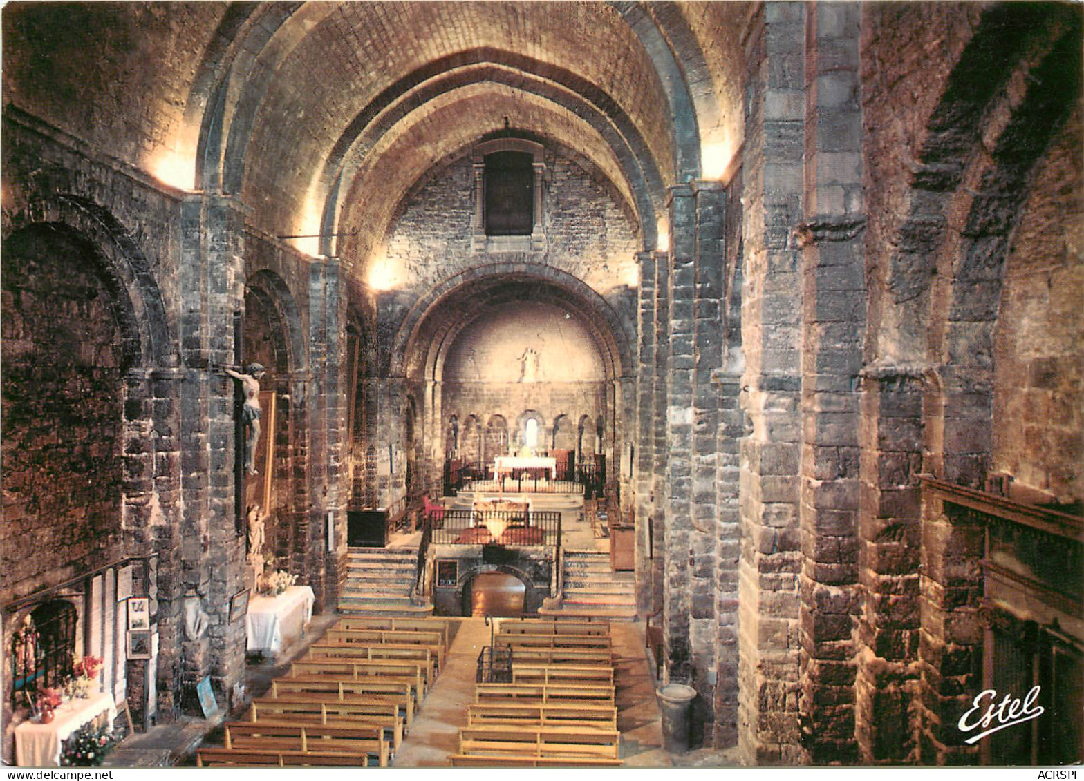 LES SAINTES MARIES DE LA MER L Eglise La Nef 21(scan Recto-verso) MD2598 - Saintes Maries De La Mer