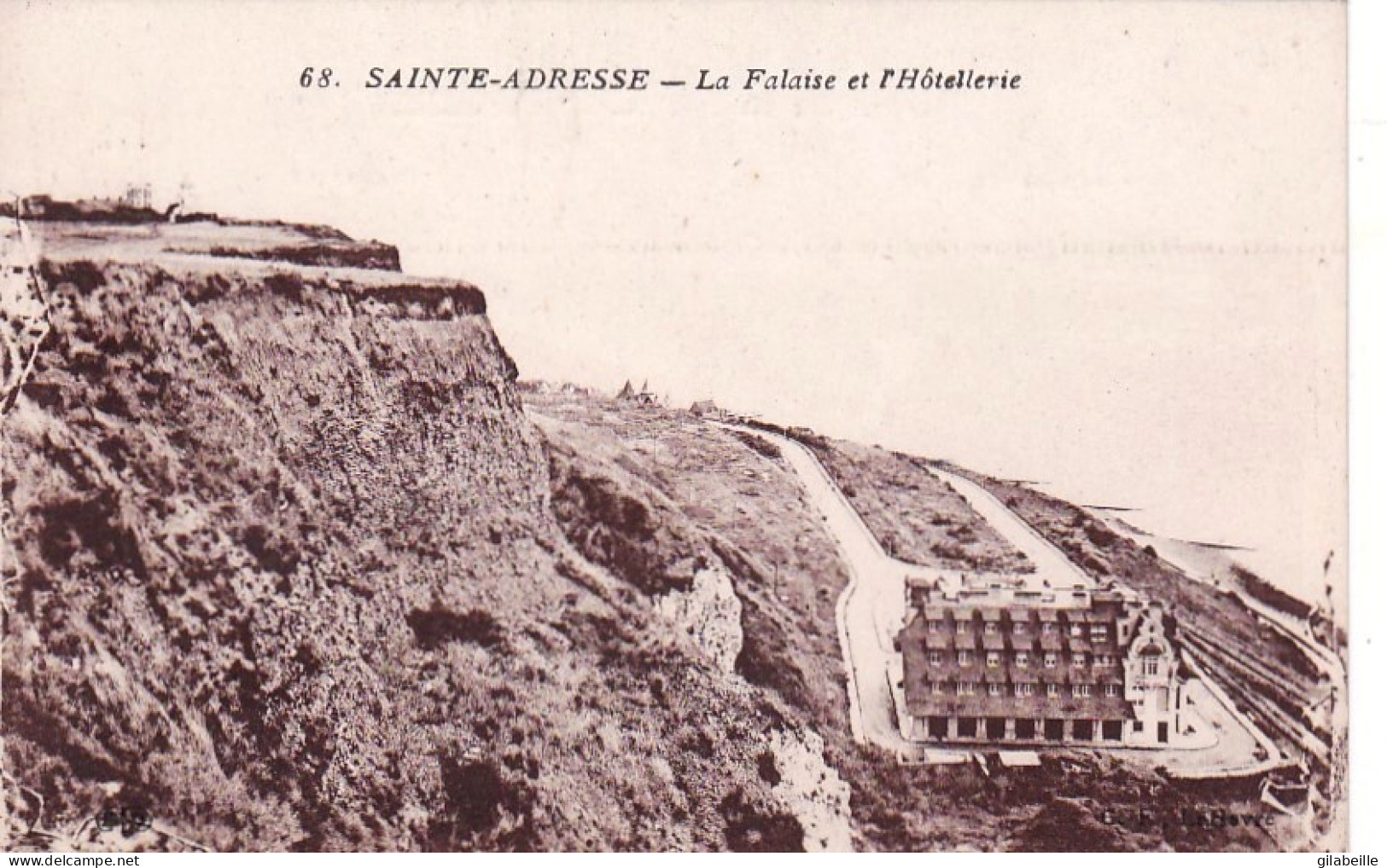 76 -  SAINTE ADRESSE - La Falaise Et L'hotellerie - Sainte Adresse