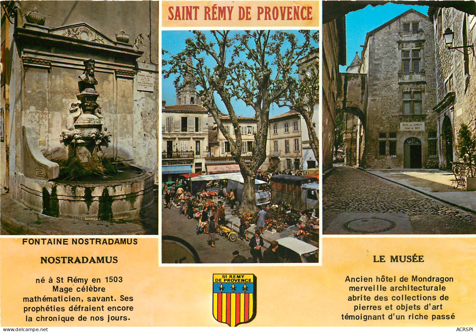 SAINT REMY DE PROVENCE La Vieille Ville 30(scan Recto-verso) MD2598 - Saint-Remy-de-Provence