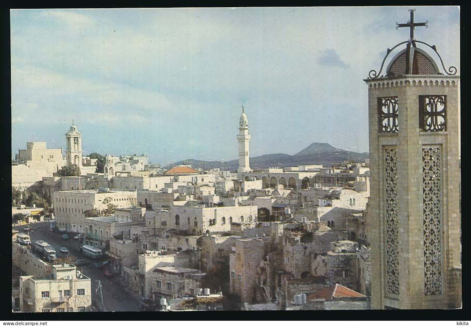 CPSM / CPM 10.5 X 15  Israël (137) BETHLEHEM  Bethléem Vue Partielle   Clochers  Minaret - Israël