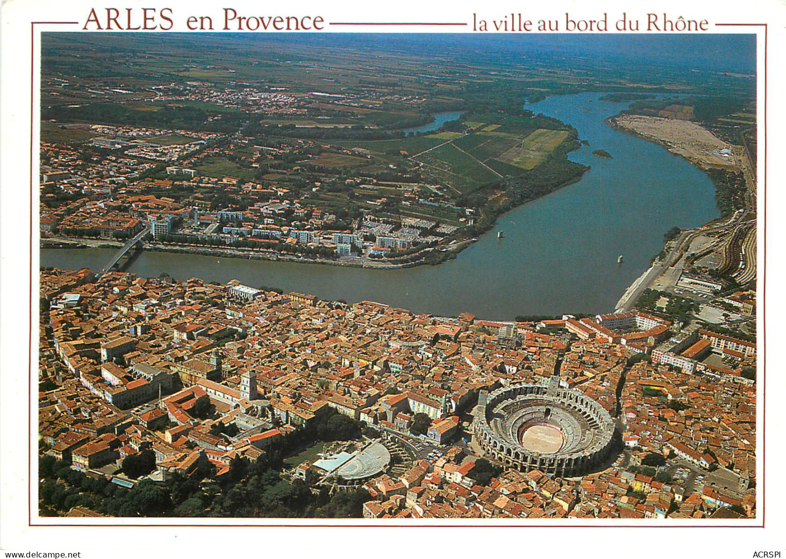 ARLES Laville Au Bord Du Rhone 6(scan Recto-verso) MD2599 - Arles