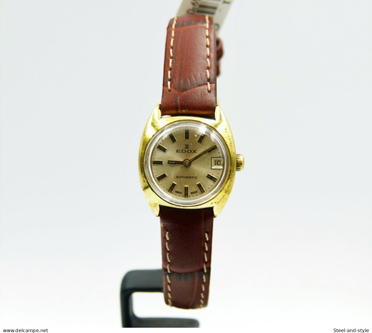 Watches :  Watches : Edox Automatic Ladies ' Cocktail ' Ref. 200.255 1960 's  - Original - Running - 1930 's - Horloge: Luxe