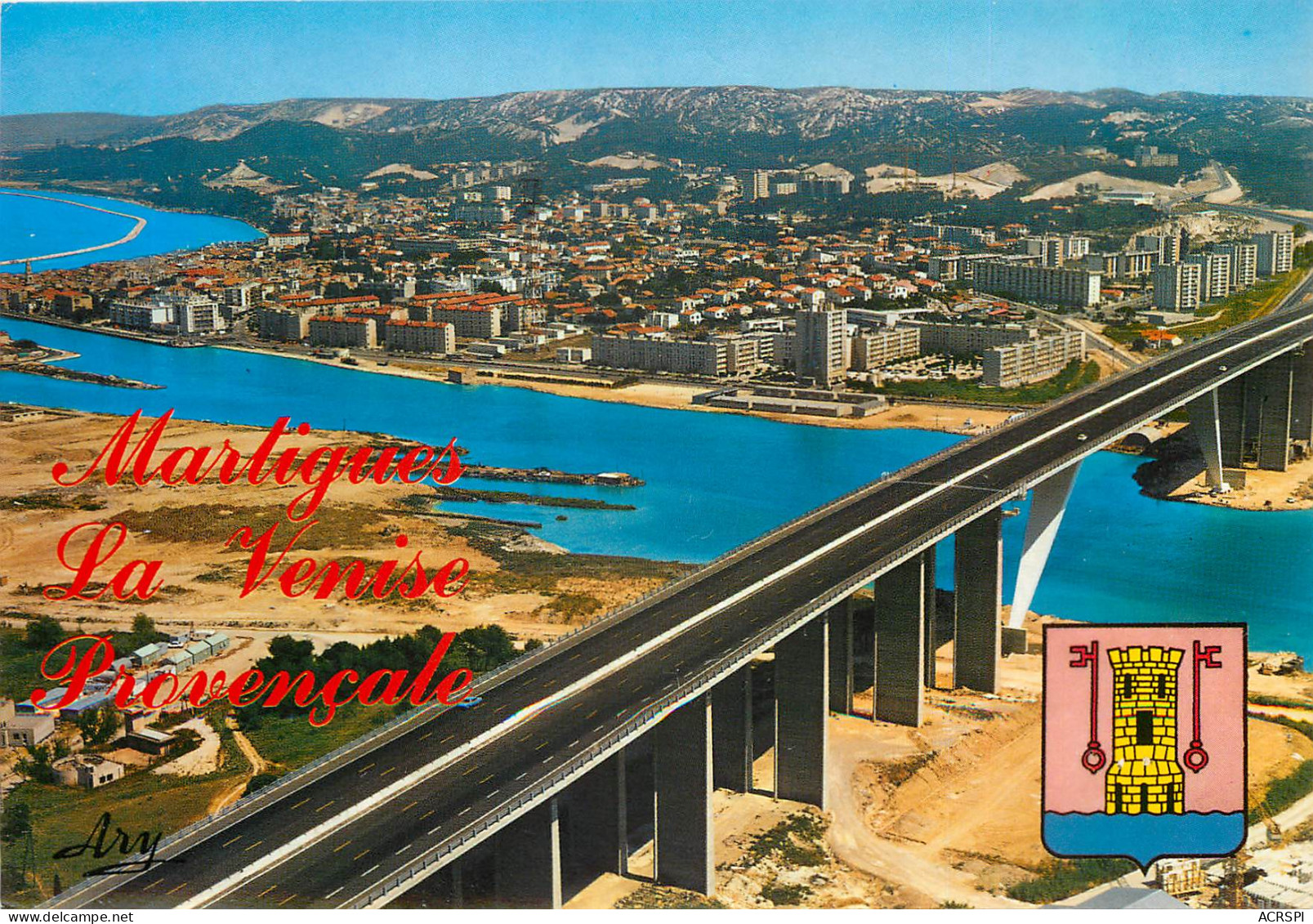 MARTIGUES Le Nouveau Pont Autoroutier 29(scan Recto-verso) MD2599 - Martigues