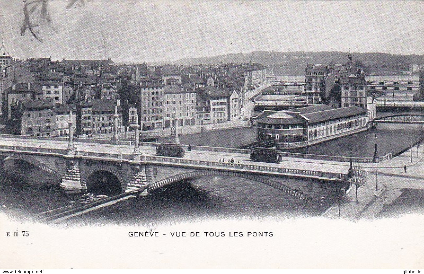 GENEVE -  Vue De Tous Les Ponts - Otros & Sin Clasificación