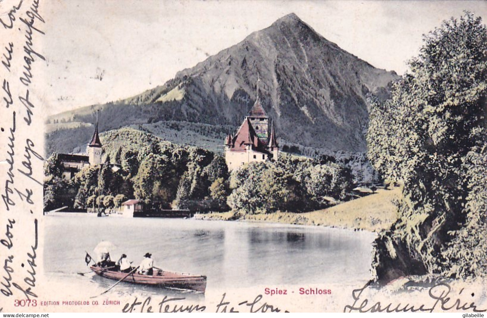 SPIEZ - Schloss - 1906 - Otros & Sin Clasificación