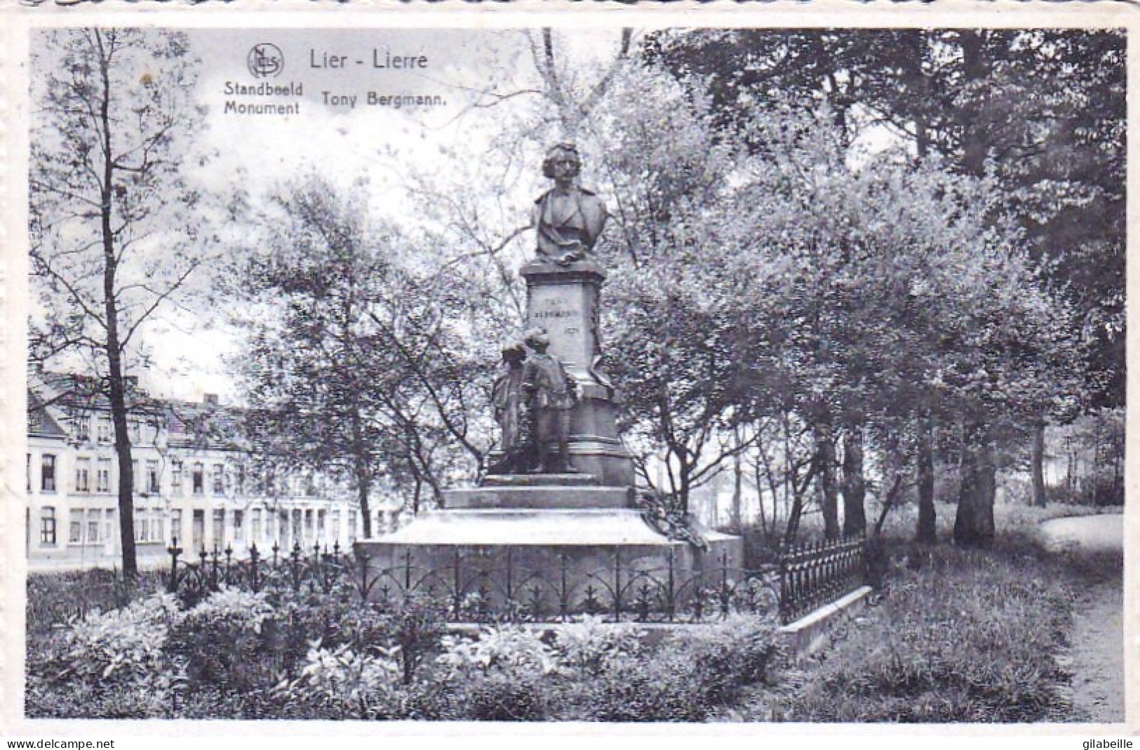 LIER - LIERRE - Monument Standbeeld -  Tony Bergmann - Lier