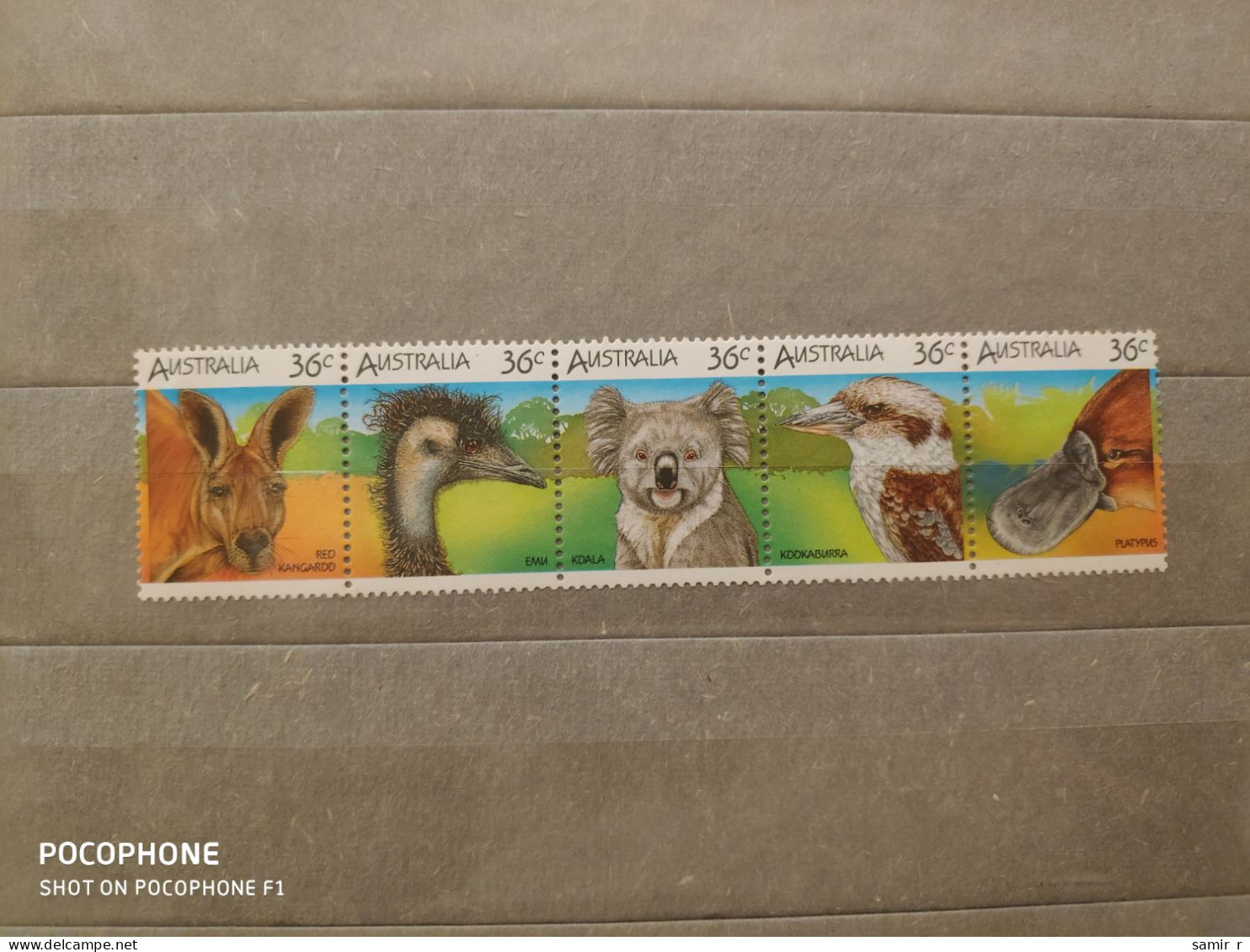 Australia	Animals (F95) - Mint Stamps