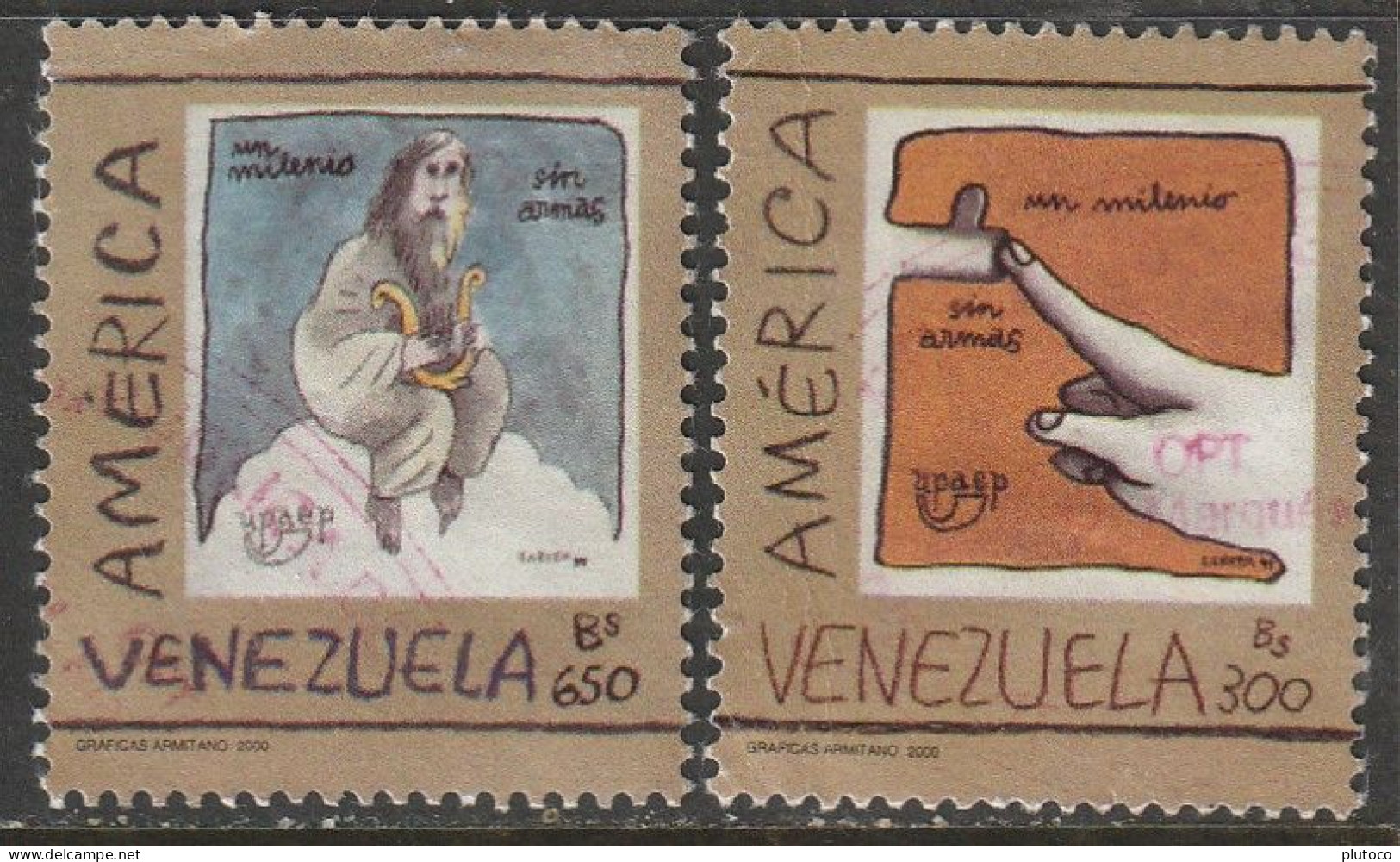 VENEZUELA, USED STAMP, OBLITERÉ, SELLO USADO - Venezuela