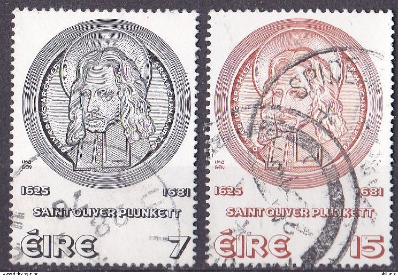 Irland Satz Von 1975 O/used (A5-1) - Usados