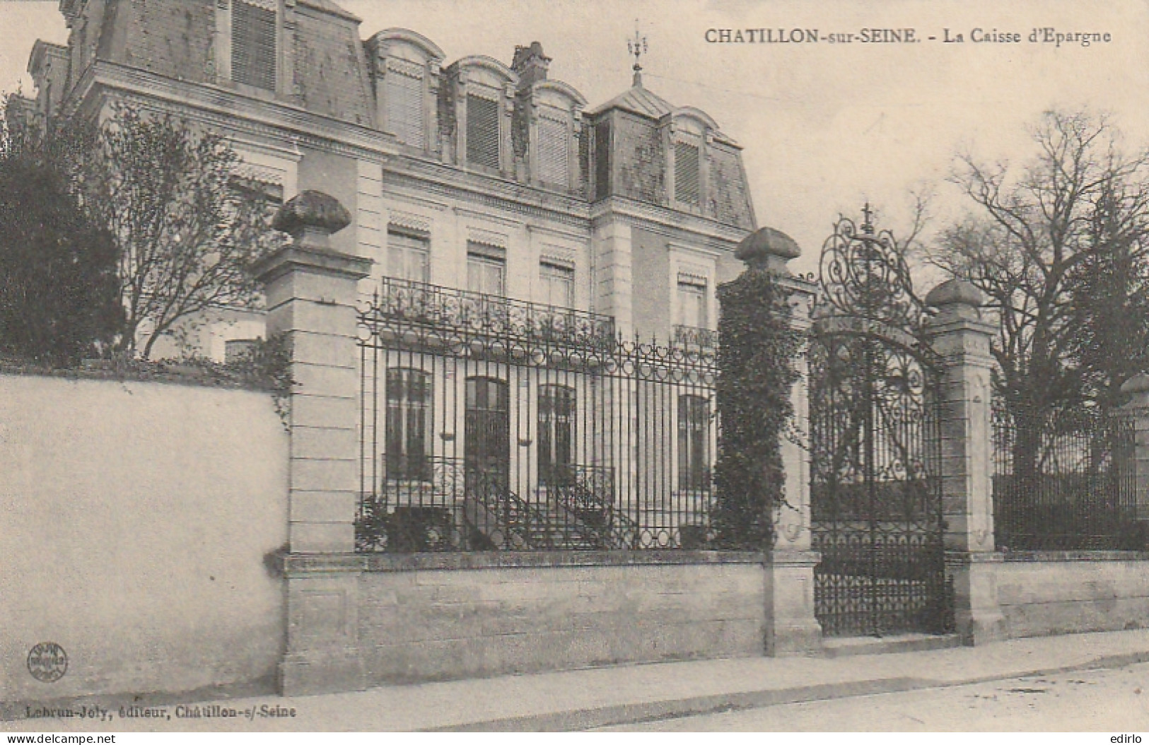 ***  21  ***   CHATILLON SUR SEINE La Caisse D'épargne  Neuve TTBE  - Chatillon Sur Seine