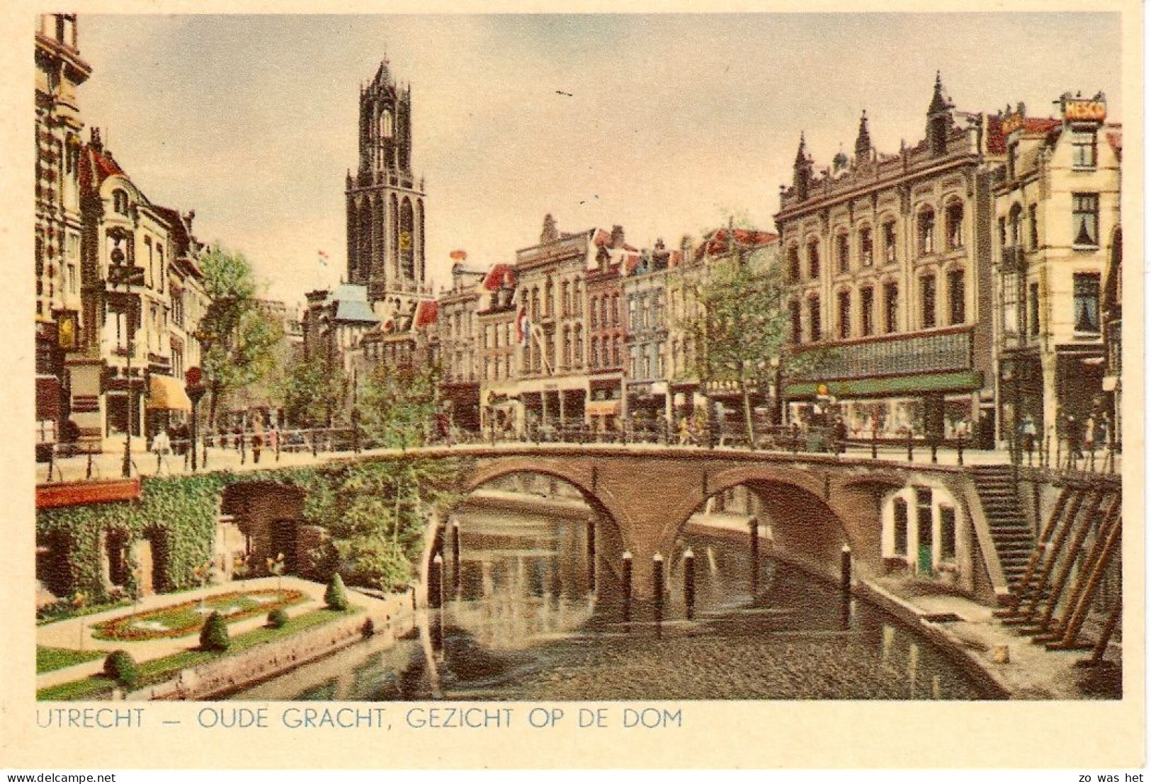 Utrecht, Oude Gracht, Gezicht Op De Dom - Utrecht