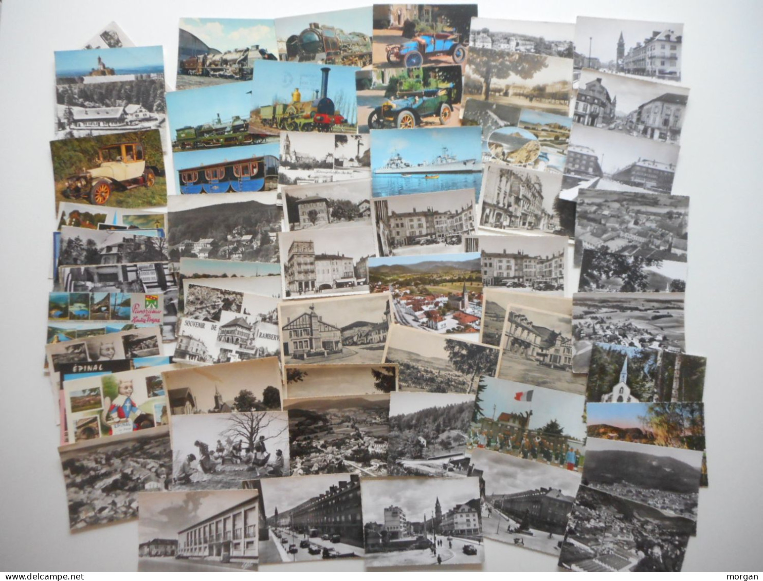 BON LOT DE CP SM DE FRANCE - 3,400 KILOS, THEMES ANIMATIONS VILLAGES ET PETITES CARTES - 500 Postcards Min.