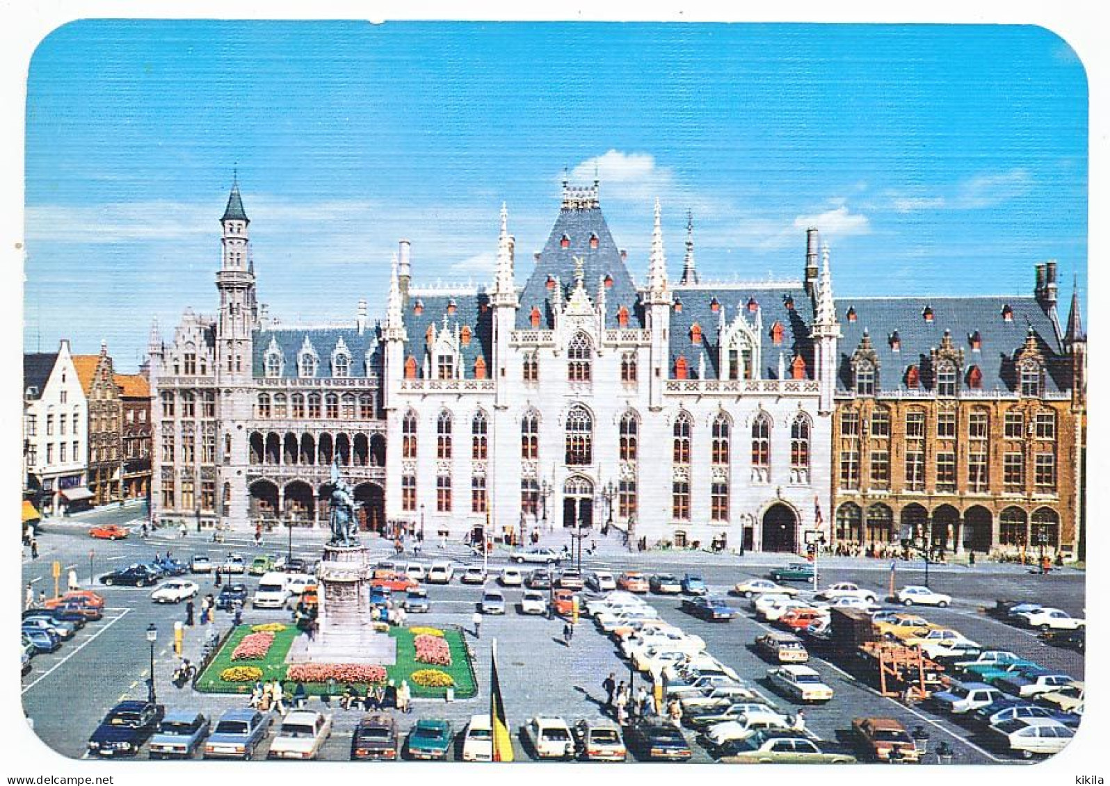 CPSM / CPM 10.5 X 15 Belgique (1) BRUGGE   Hôtel Du Gouvernement Provincial   Carte "toilée" - Brugge