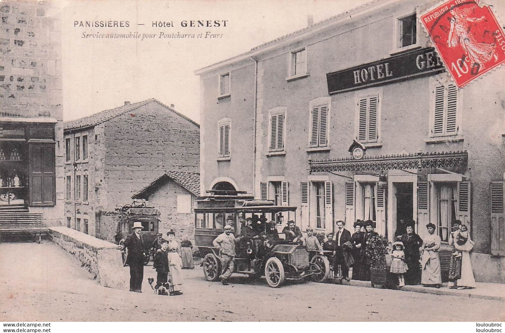 PANISSIERES HOTEL GENEST SERVICE AUTOMOBILE - Sonstige & Ohne Zuordnung