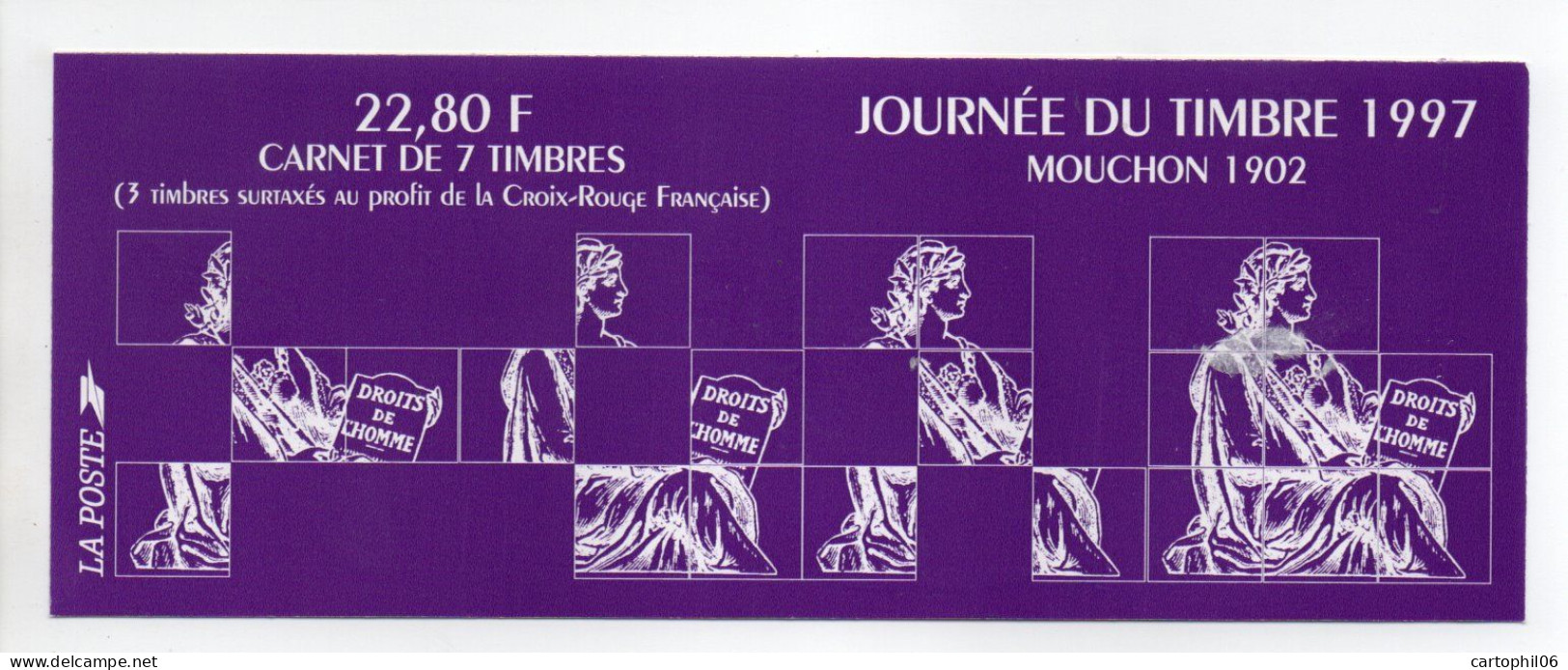 - FRANCE Carnet N° 3053 Oblitérés - JOURNÉE DU TIMBRE 1997 - - Stamp Day