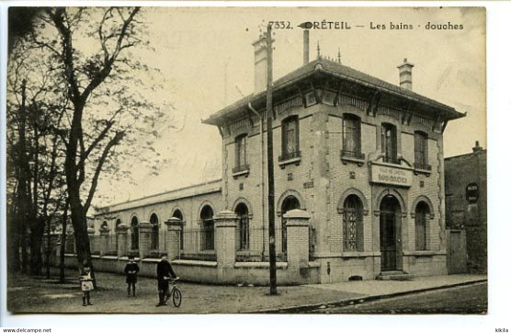 CPA 9 X 14 Val De Marne  CRETEIL  Les Bains-douches - Creteil