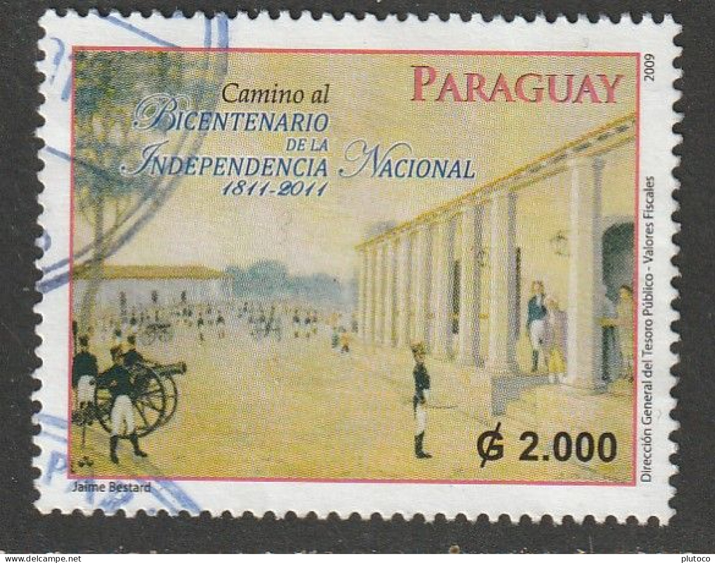 PARAGUAY, USED STAMP, OBLITERÉ, SELLO USADO - Paraguay