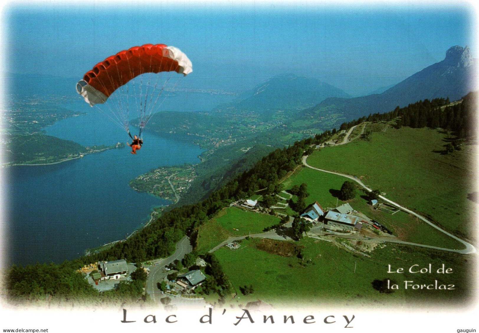 CPM - DELTAPLANE - LAC D'ANNECY - Col De La Forclaz - Edition Rossat-Mignod - Deportes De Invierno