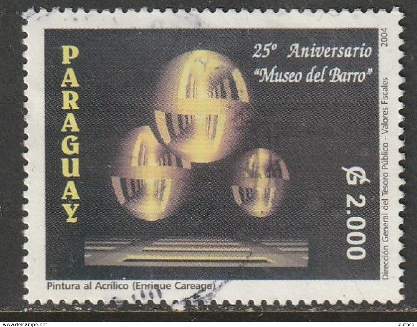 PARAGUAY, USED STAMP, OBLITERÉ, SELLO USADO - Paraguay