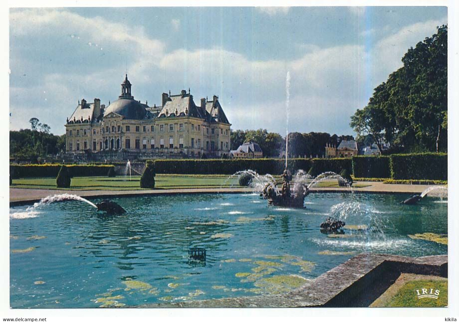 CPSM /CPM 10.5 X 15 Seine Et Marne Château De VAUX-LE-VICOMTE Bassin De La Couronne Construit Par Le Vau De 1656 à 1661* - Vaux Le Vicomte