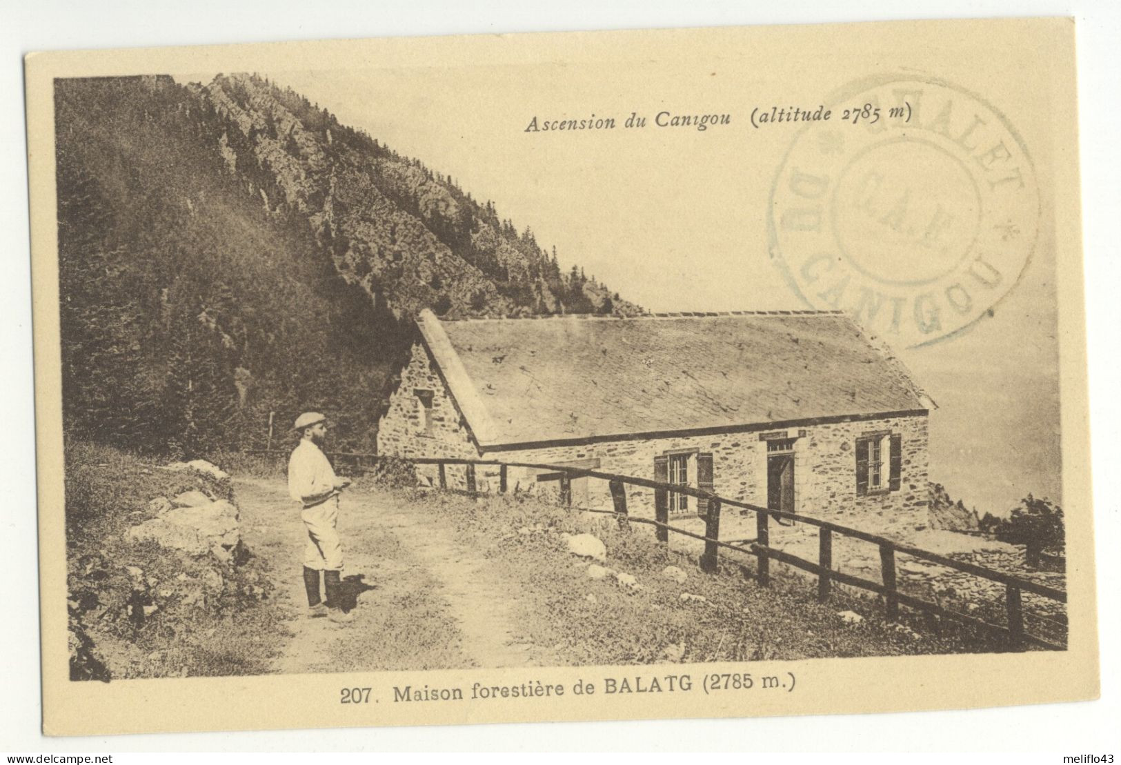 66/ CPA A - Le Canigou -  Maison Forestière De Balatg - Andere & Zonder Classificatie