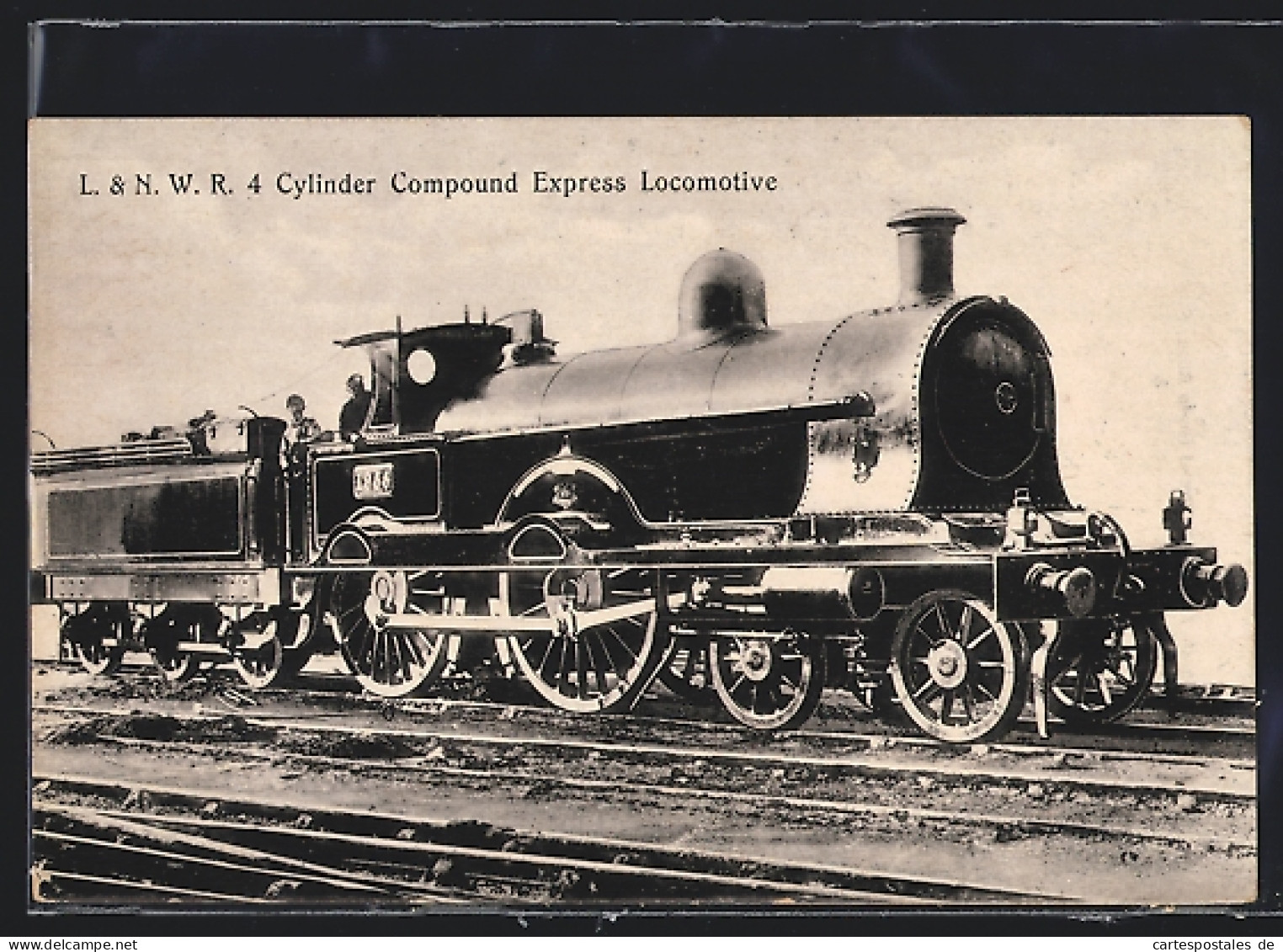 Pc L & NWR 4 Cylinder Compund Express Locomotive  - Trenes