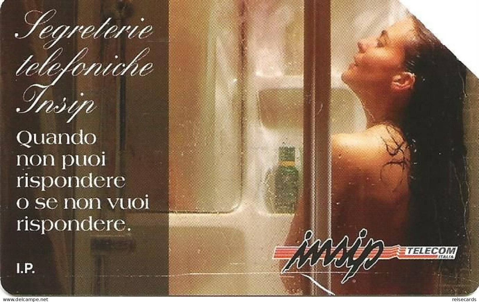 Italy: Telecom Italia - Segreterie Telefoniche Insip - Public Advertising