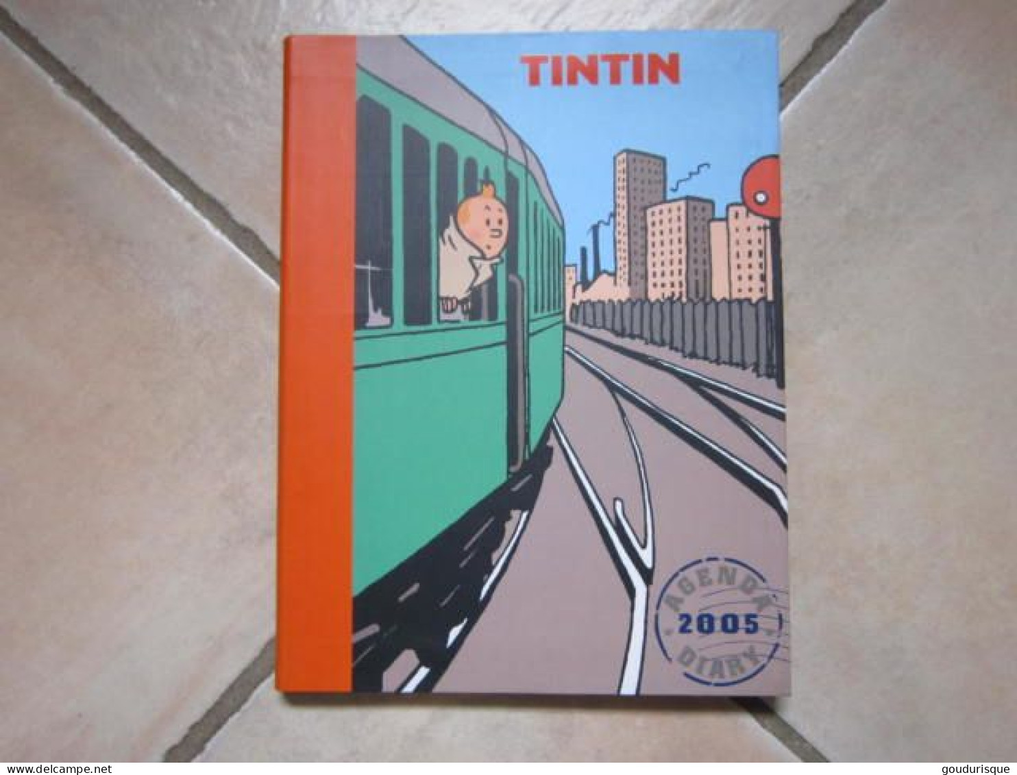 TINTIN  AGENDA 2005    HERGE - Tintin