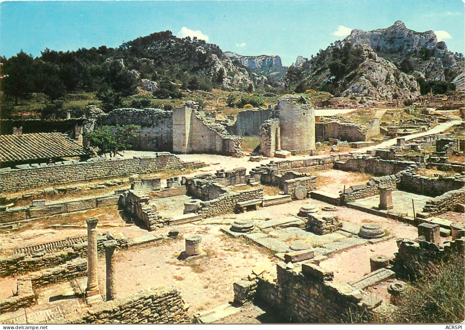 SAINT REMY DE PROVENCE GLANUM Quartier Bas Maison D Atys Et Monument A Abside 3(scan Recto-verso) ME2601 - Saint-Remy-de-Provence