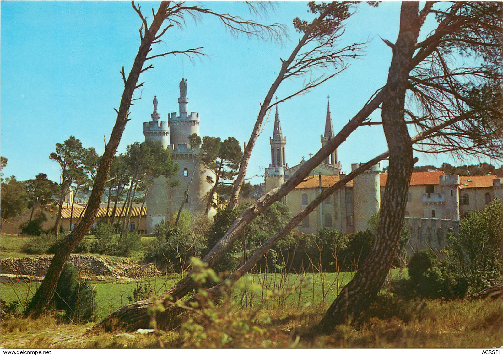 TARASCON Abbaye De St Michel De Frigolet 18(scan Recto-verso) ME2601 - Tarascon
