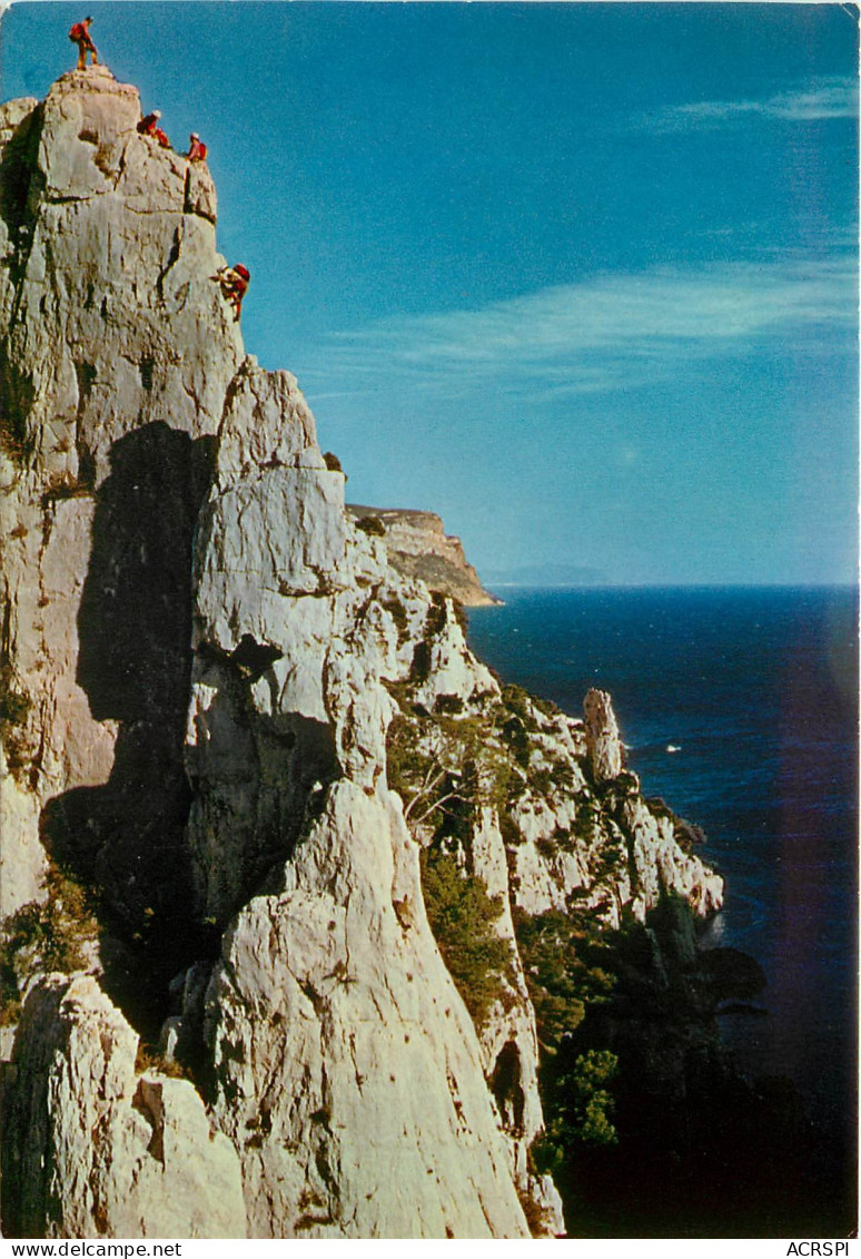 CASSIS SUR MER Alpinnisme Dans La Calanque D En Vau 22(scan Recto-verso) ME2601 - Cassis