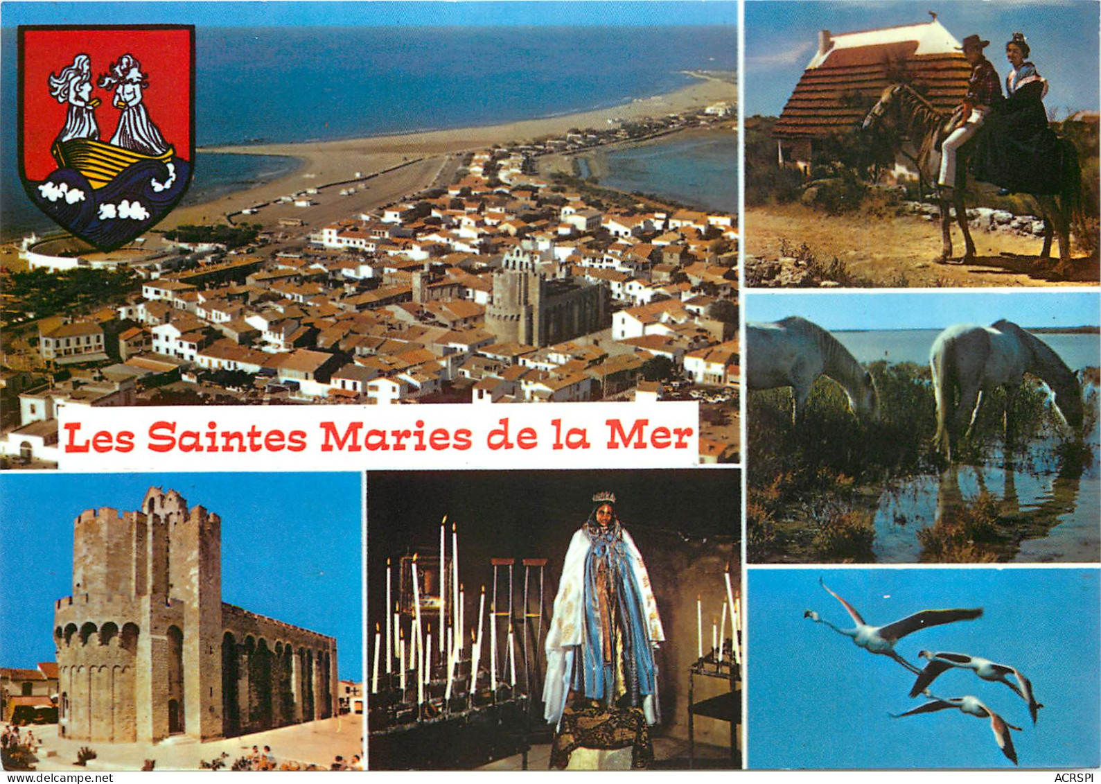 LES SAINTES MARIES D ELA MER 3(scan Recto-verso) ME2602 - Saintes Maries De La Mer