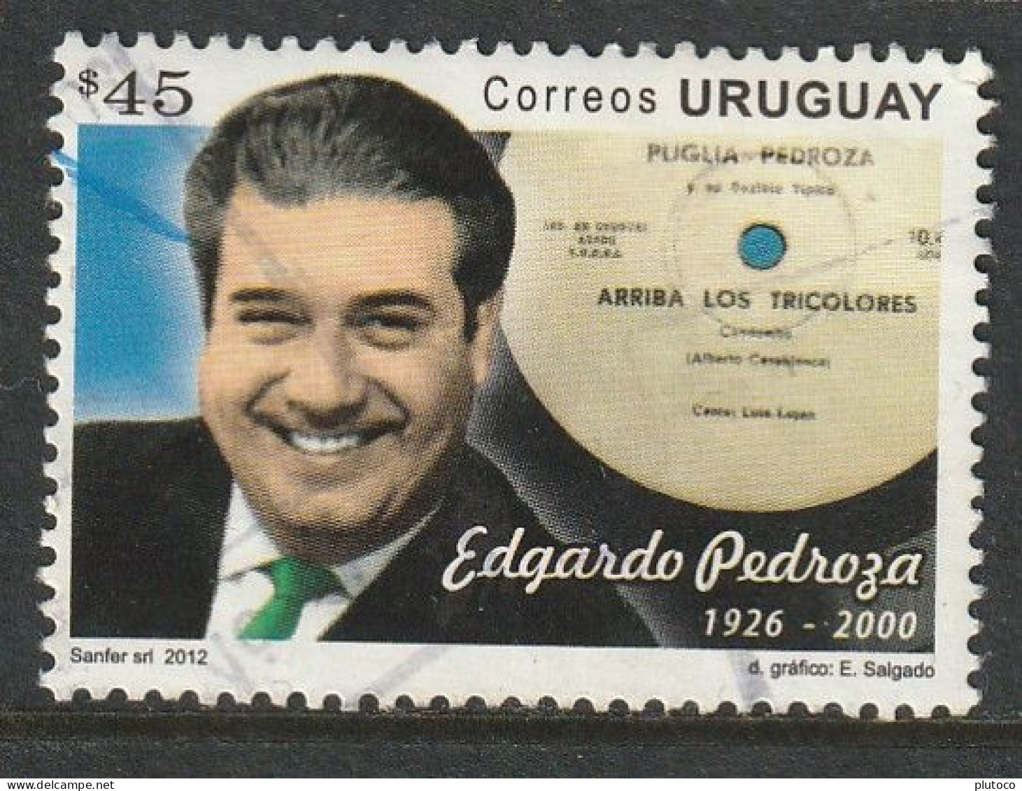 URUGUAY USED STAMP, OBLITERÉ, SELLO USADO - Uruguay