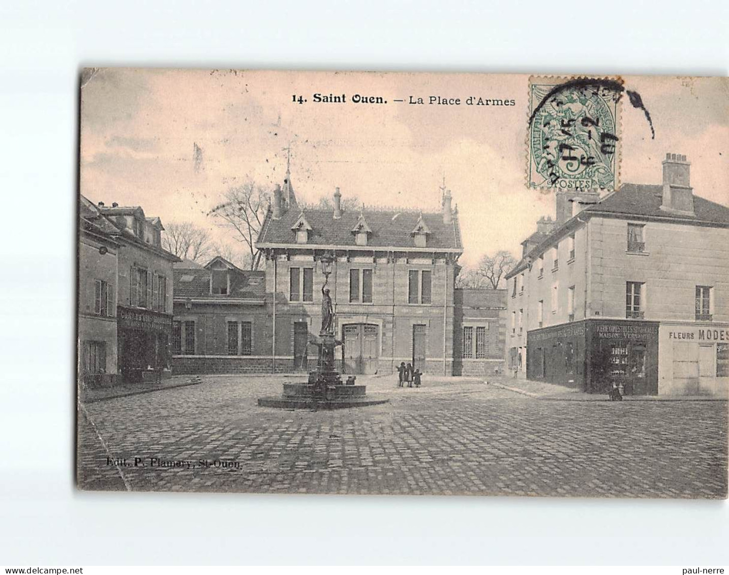 SAINT OUEN : La Place D'Armes - état - Saint Ouen