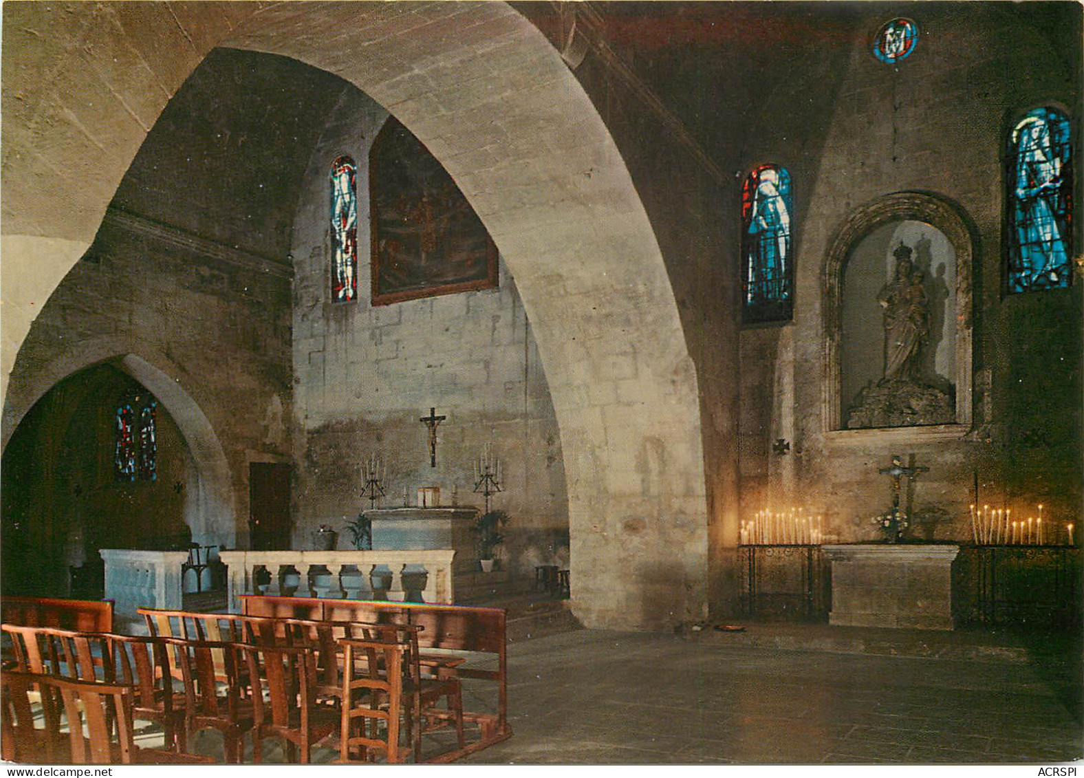 LES BAUX DE PROVENCE Eglise Saint Vincent 5(scan Recto-verso) ME2605 - Les-Baux-de-Provence