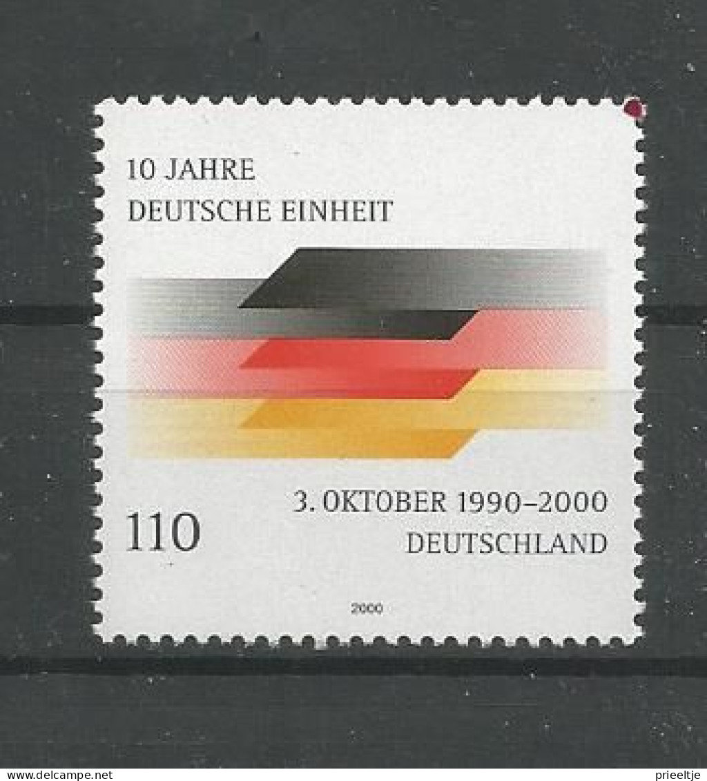 DBP 2000 10 J. Deutsche Einheit Y.T. 1971 ** - Ongebruikt