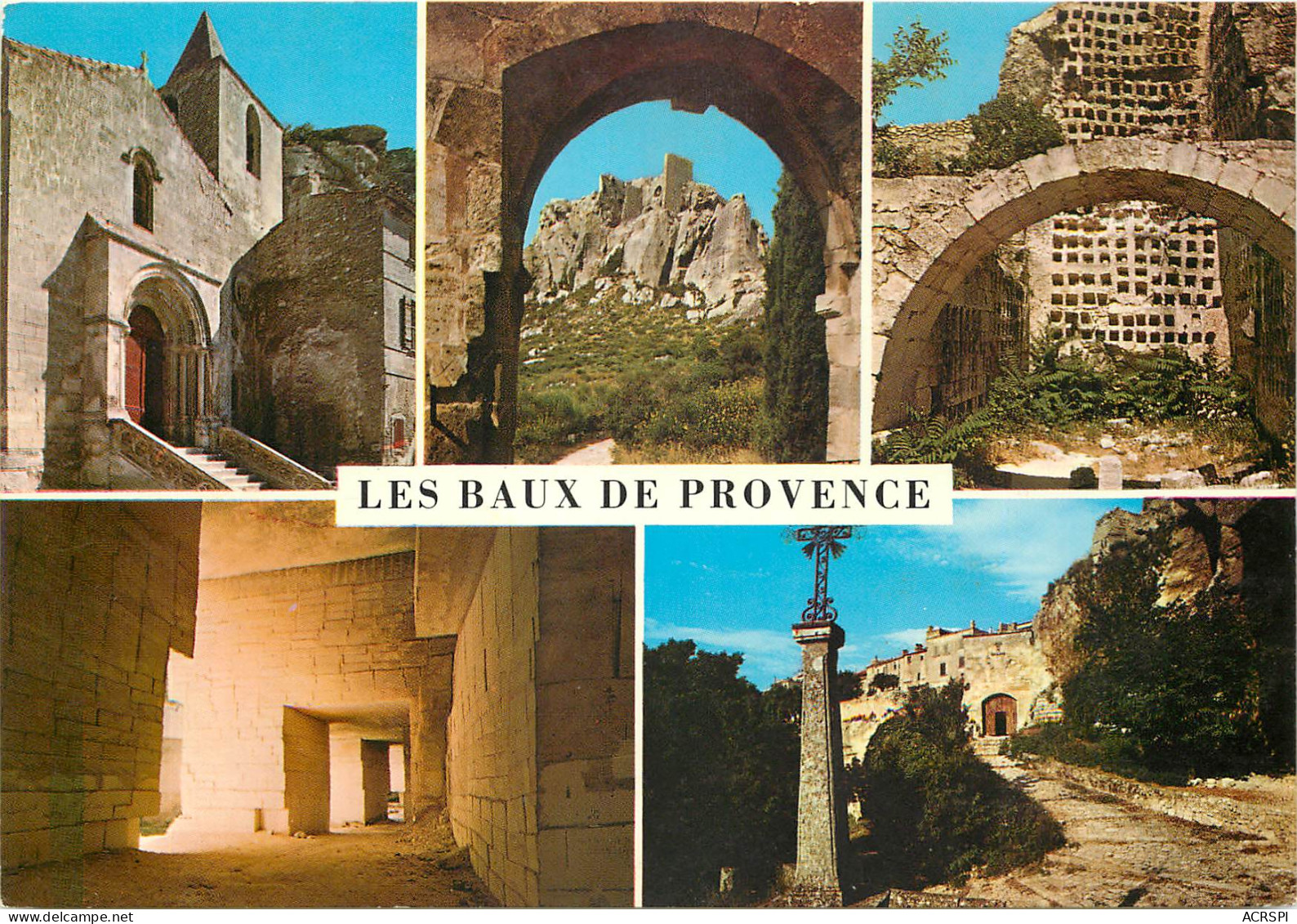 LES BAUX DE PROVENCE Souvenir 22(scan Recto-verso) ME2605 - Les-Baux-de-Provence