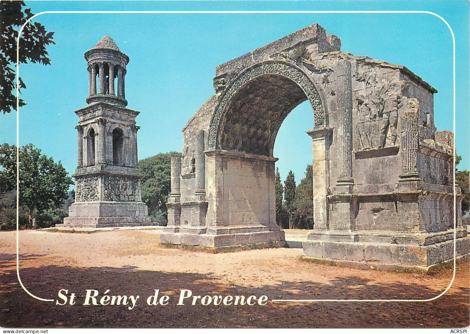 ST REMY DE PROVENCE Les Antiques Et Le Mausolee 5(scan Recto-verso) ME2607 - Saint-Remy-de-Provence