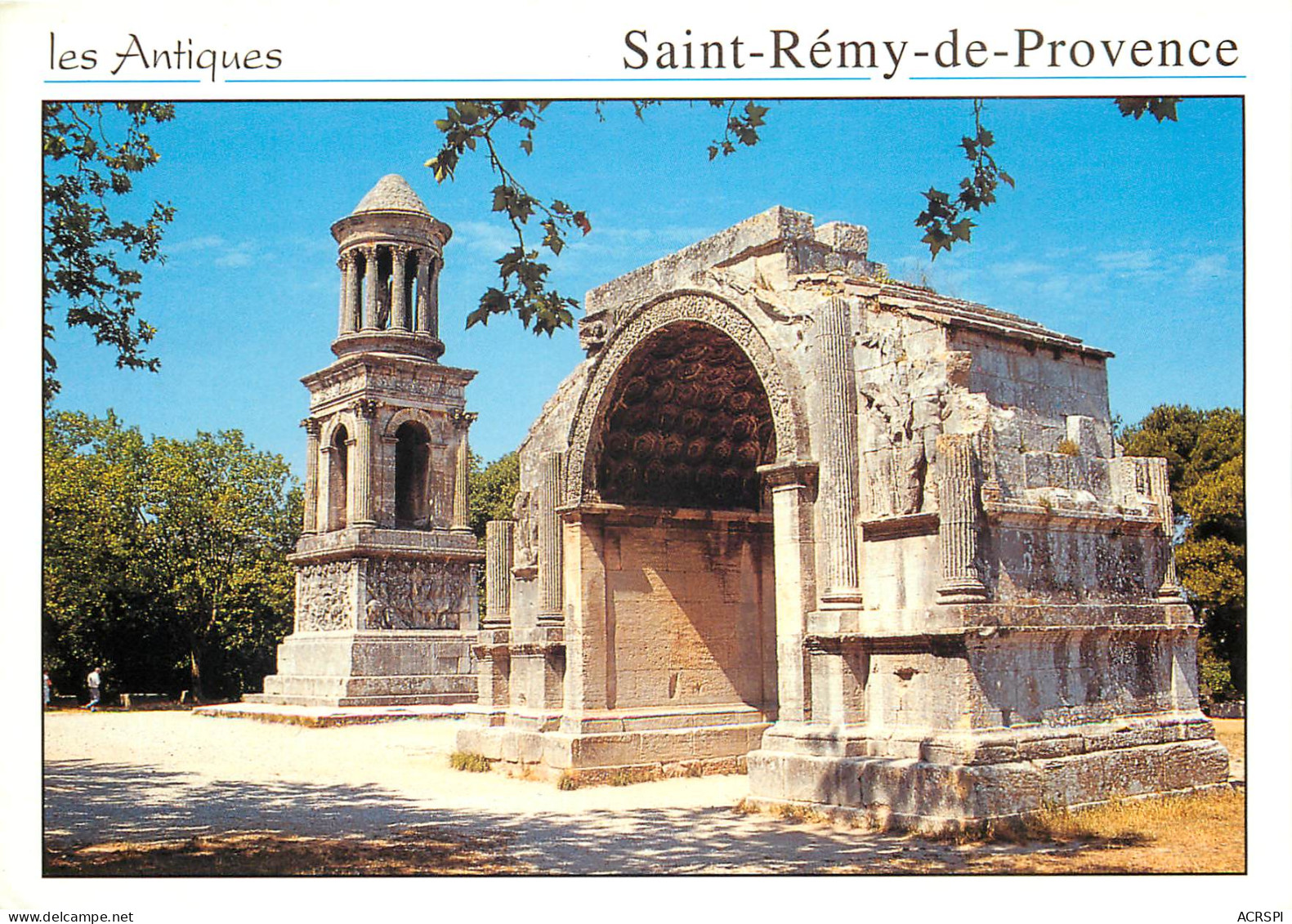 ST REMY DE PROVENCE Les Antiques Sur Le Plateau De Glanum 8(scan Recto-verso) ME2607 - Saint-Remy-de-Provence