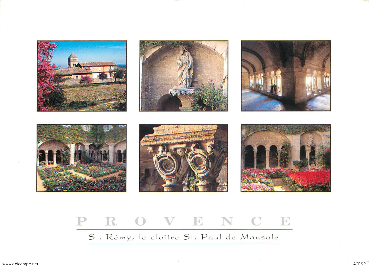 ST REMY DE PROVENCE Le Cloitre St Paul De Mausole 4(scan Recto-verso) ME2608 - Saint-Remy-de-Provence