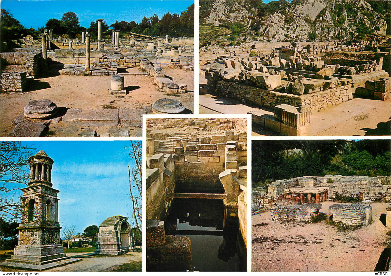 ST REMY  GLANUM Le Nymphee Et Escalier Conduisant Au Sanctuaire 22(scan Recto-verso) ME2608 - Saint-Remy-de-Provence