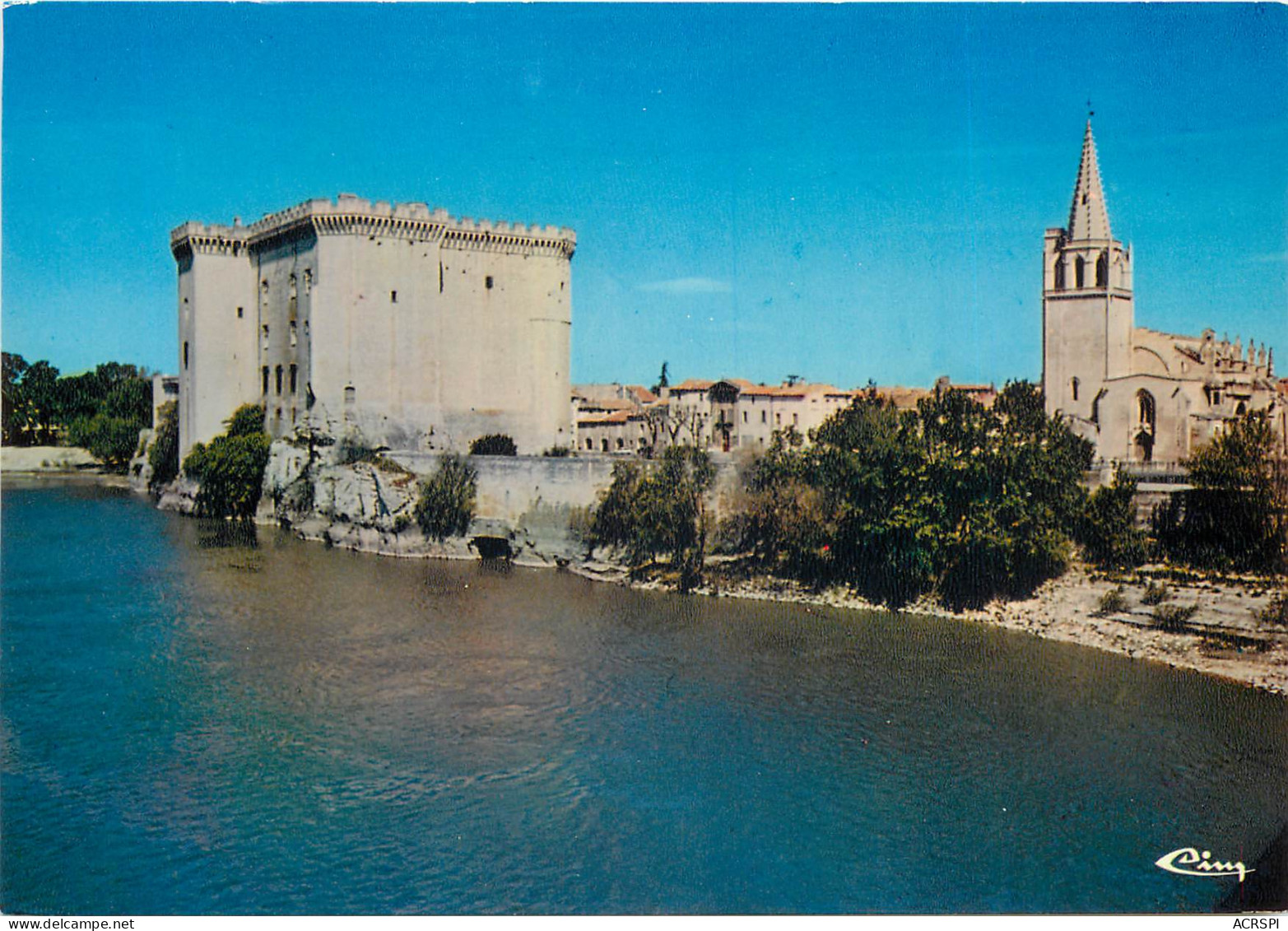 TARASCON En Provence Le Chateau Commence Au XIIe S Termine Au XVe S L Eglise Ste Marie 11(scan Recto-verso) ME2609 - Tarascon