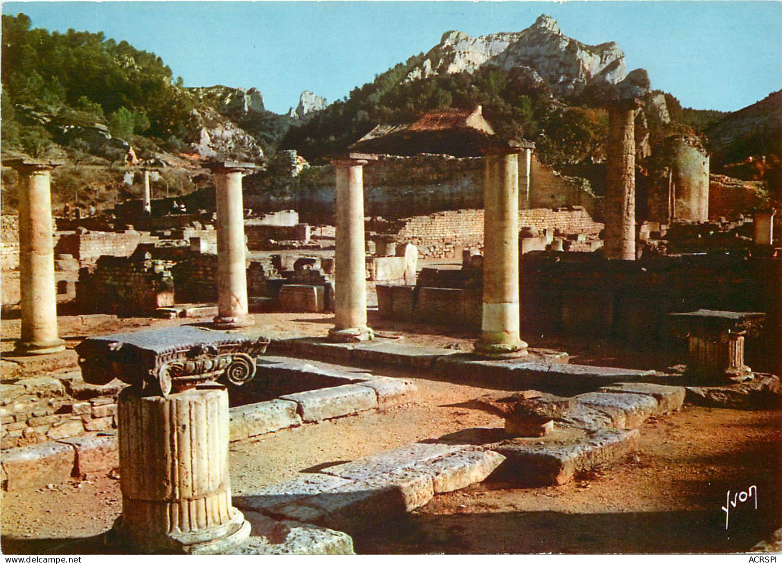 ST REMY Au Pied Des Alpilles Fouilles De Glanum Maison Hellenistique 20(scan Recto-verso) ME2611 - Saint-Remy-de-Provence