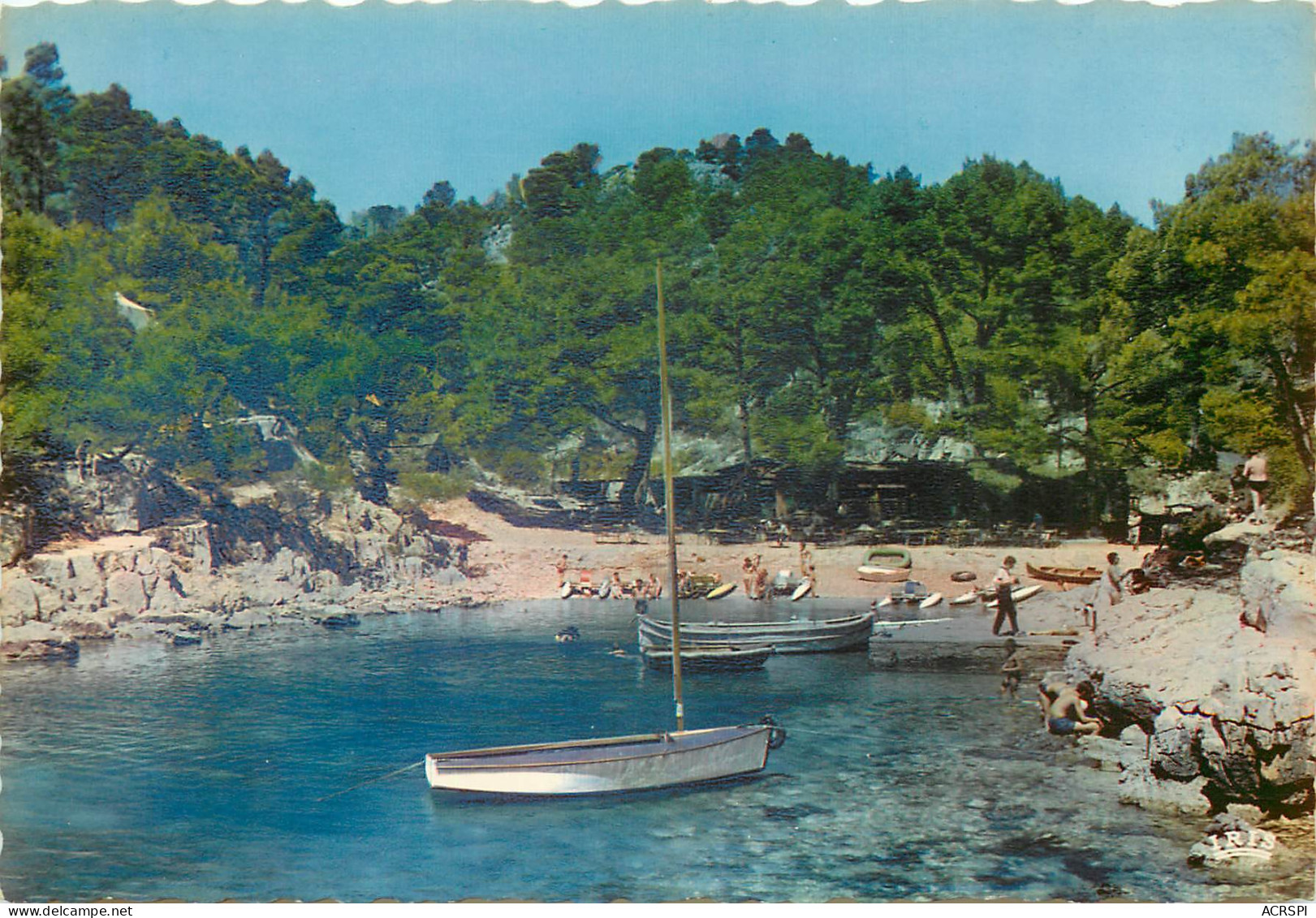 CASSIS SUR MER La Calanque De Port Pin 21(scan Recto-verso) ME2612 - Cassis